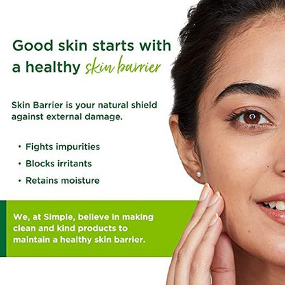 Simple Kind to Skin Cleansing Facial Wipes, 25 Count (Pack of 6) - Gentle Daily Face Wipes for Sensitive Skin Avelisse