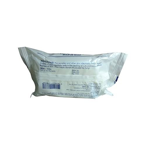 Dr. S. Wong's Sulfur Soap Scented with Moisturizers – 100g (3.52 oz) Germicide, Fungicide, Parasiticide - görsel 8