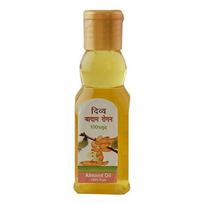 Patanjali Divya Badam Rogan - 60 ml | Pure Almond Oil for Hair & Skin