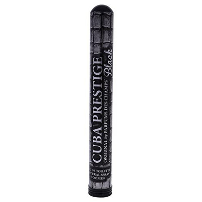 Cuba Prestige Black Eau de Toilette for Men - 1.17 oz (33ml) Spray