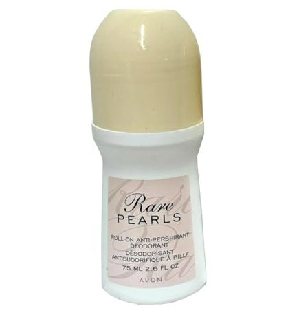 Avon Rare Pearls Roll-on Antiperspirant Deodorant, Bonus Size 2.6 Fl Oz – Long-Lasting Freshness
