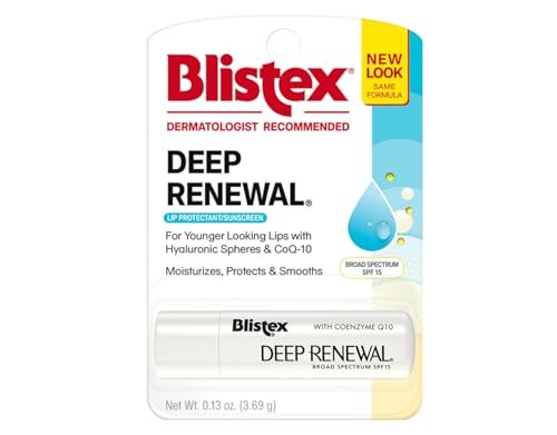 Blistex Deep Renewal Lip Protectant Sunscreen Balm, SPF 15, 0.13 oz (Pack of 2) - görsel 4