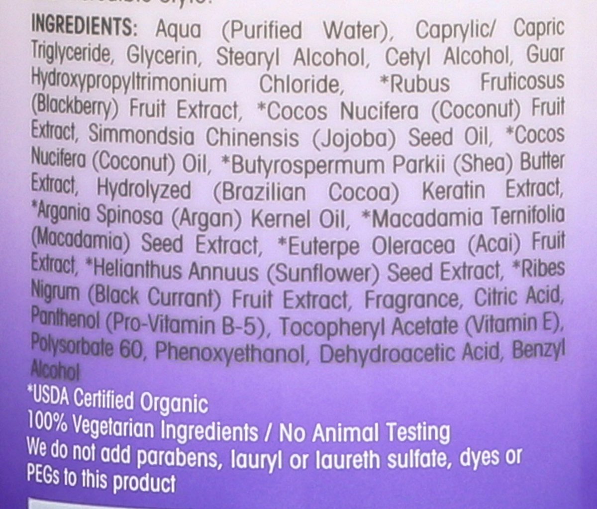 GIOVANNI 2Chic Repairing Conditioner - Color Safe, Nourishing with Blackberry & Coconut Oil - 24 oz - görsel 6