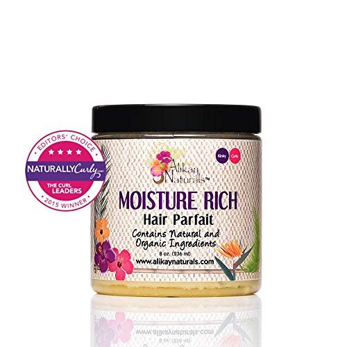 Alikay Naturals Moisturizer Rich Hair Parfait Natural Shea Butter, Argan Oil & Coconut Oil - 8 oz - görsel 10