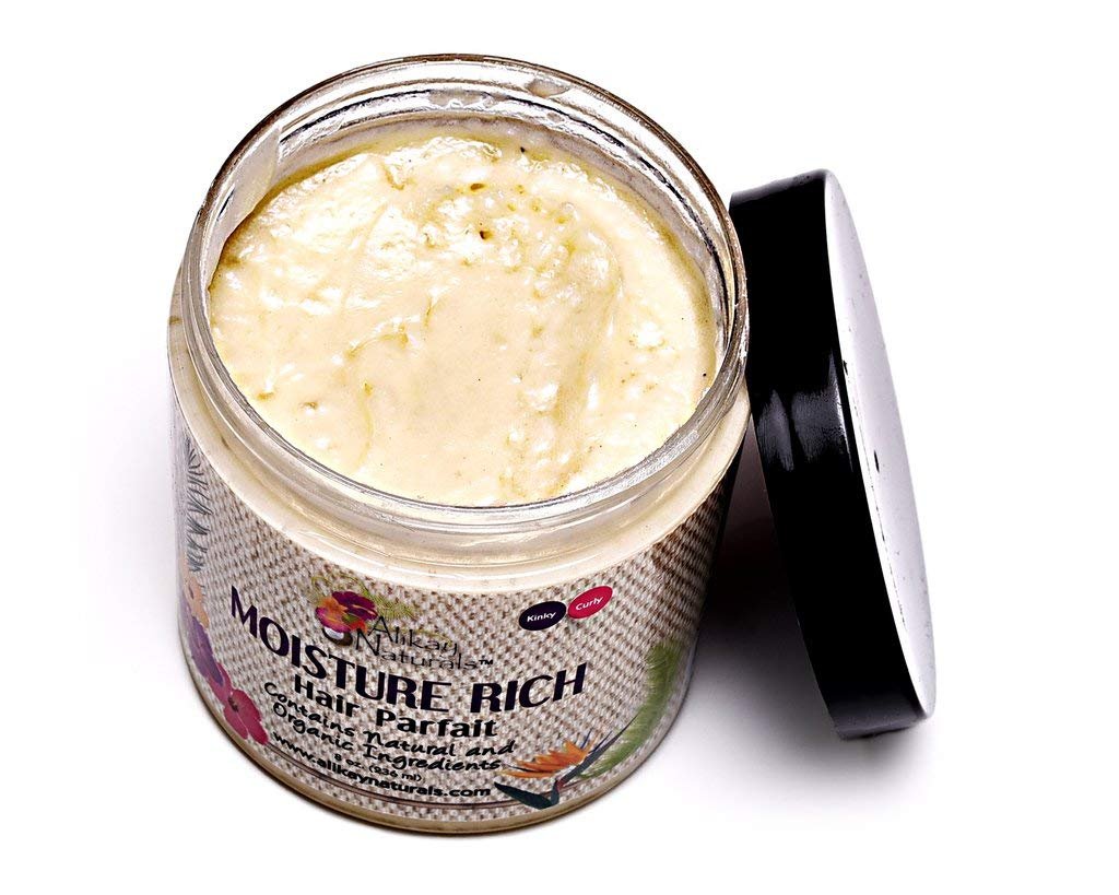 Alikay Naturals Moisturizer Rich Hair Parfait Natural Shea Butter, Argan Oil & Coconut Oil - 8 oz - görsel 3