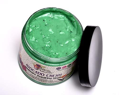 Alikay Naturals Avocado Moisture Cream Hair Mask - 8 oz Deep Conditioner with Beta-Carotene, Vitamins B, C, E & Healthy Fats - görsel 3