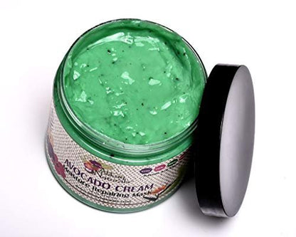 Alikay Naturals Avocado Moisture Cream Hair Mask - 8 oz Deep Conditioner with Beta-Carotene, Vitamins B, C, E & Healthy Fats