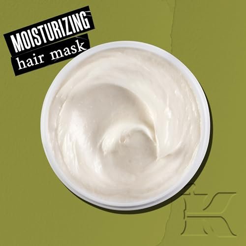 Kiehl's Olive Fruit Oil Deeply Reparative Hair Mask - Moisturizing Treatment for Dry & Damaged Hair with Avocado & Lemon Oil, 8.4 fl oz Avelisse