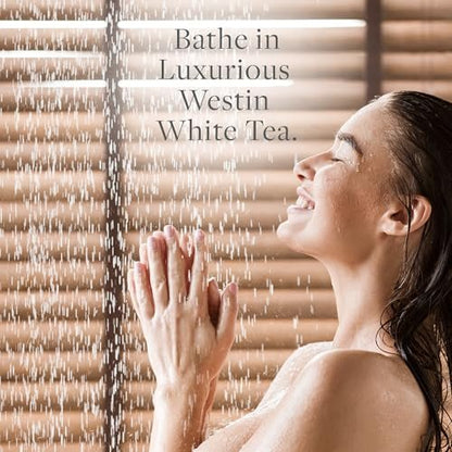 Westin Shampoo & Conditioner Set – Hydrating Hair Care with White Tea Aloe Scent, 8 oz Each (Pack of 2) Avelisse