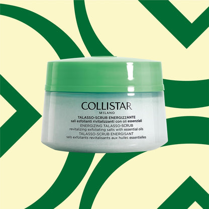 Collistar Thalasso Energizing Body Scrub with Exfoliating Sea Salts and Precious Oils - 300 g
