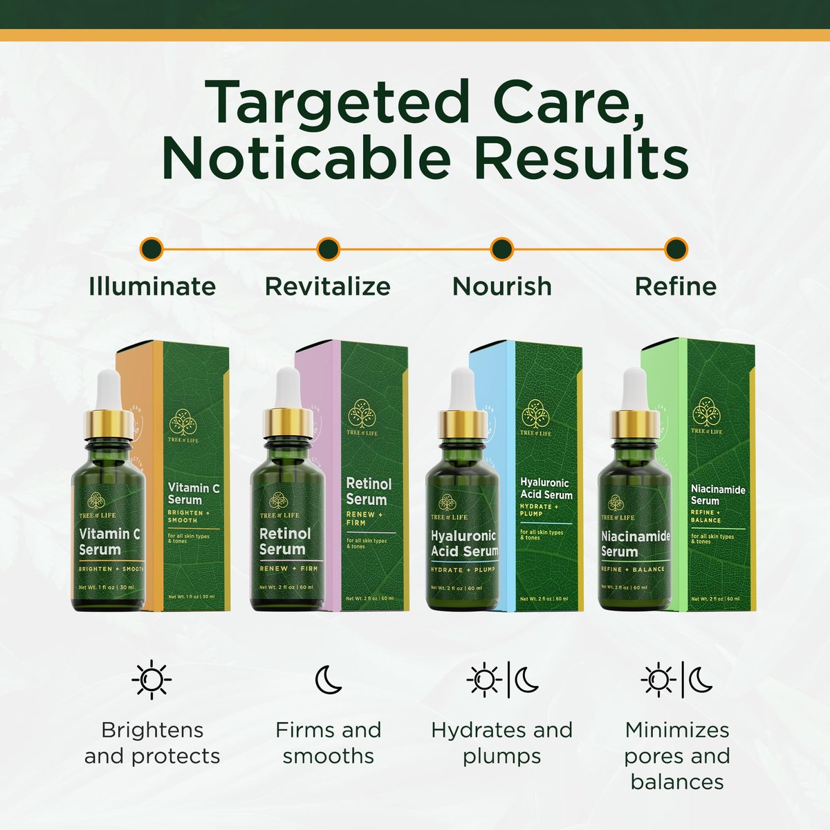 Tree of Life Vitamin C Serum For Face - Brightening Face Oil for Dark & Age Spots - For Dry & Sensitive Skin with Vitamin E for Soft Smooth Glow - Dermatologist Tested, 1 Fl Oz - görsel 12