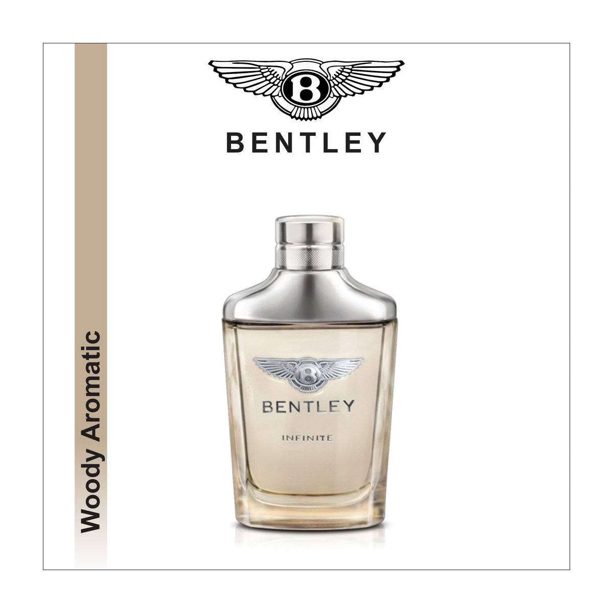 Bentley Infinite Men's Eau de Toilette Spray, 3.4 oz – Sophisticated Woody Fragrance - görsel 5