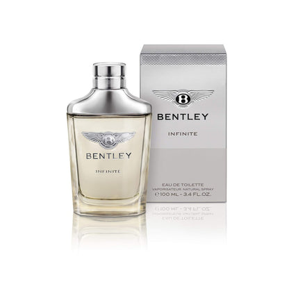 Bentley Infinite Men's Eau de Toilette Spray, 3.4 oz – Sophisticated Woody Fragrance