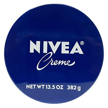 NIVEA Creme Tin - 400ml Whole Body Moisturizer, Gentle for Acne-Prone Skin, Alcohol-Free & Antiseptic Avelisse