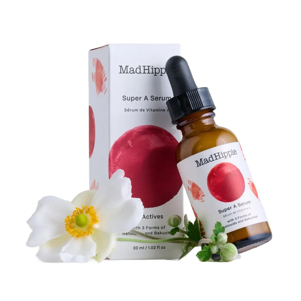 Mad Hippie Super A Retinol Serum for Face – Potent Skin Repair & Anti-Aging Serum with 3 Retinoids, Bakuchiol + Hydrating Hyaluronic Acid, 1.02 Oz Avelisse