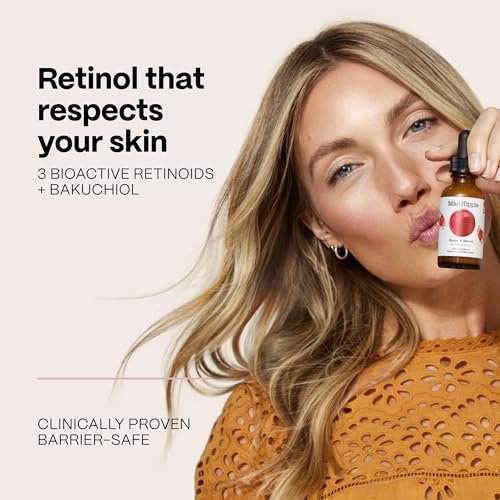 Mad Hippie Super A Retinol Serum for Face – Potent Skin Repair & Anti-Aging Serum with 3 Retinoids, Bakuchiol + Hydrating Hyaluronic Acid, 1.02 Oz Avelisse