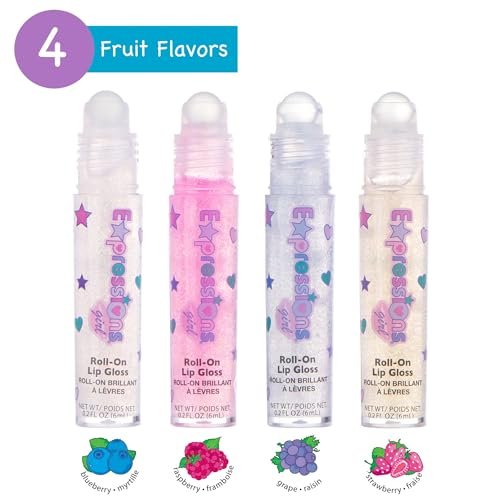 12pc Fruit Flavored Lip Gloss Necklace Set – Non-Toxic Wearable Lip Gloss for Girls, Party Favors, and Best Friend Gifts - görsel 8