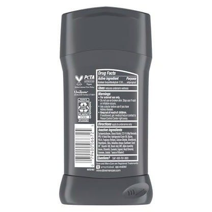 Dove Men+Care Extra Fresh Antiperspirant Deodorant Stick - 72-Hour Sweat & Odor Protection, Citrus Scent, 2.7 oz