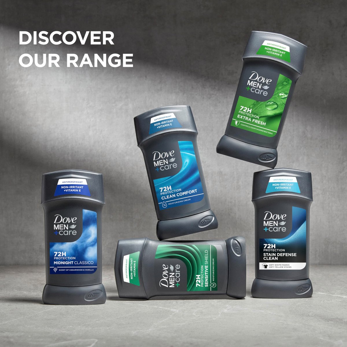 Dove Men+Care Extra Fresh Antiperspirant Deodorant Stick - 72-Hour Sweat & Odor Protection, Citrus Scent, 2.7 oz - görsel 11