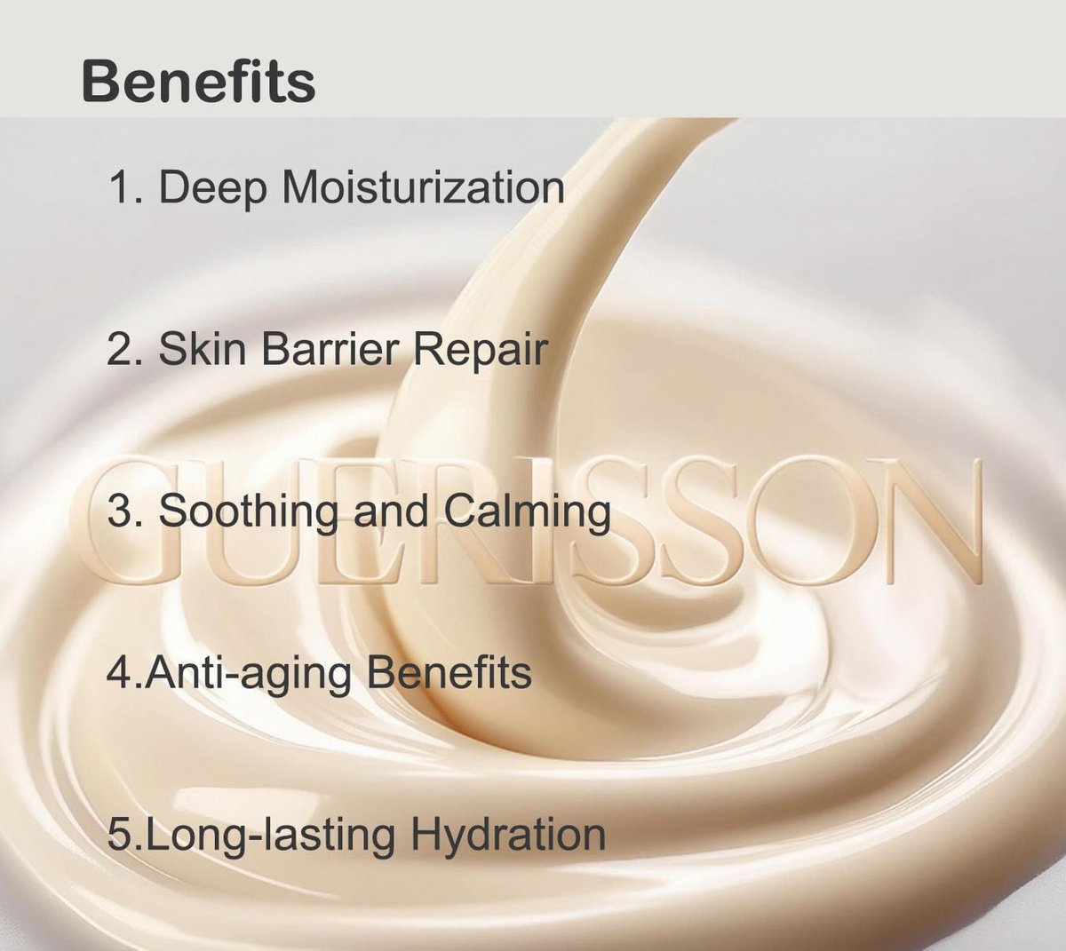 GUERISSON 9 Complex Horse Oil Cream 70g – Premium Korean Face Moisturizer for Hydration, Radiance & Barrier Support Avelisse