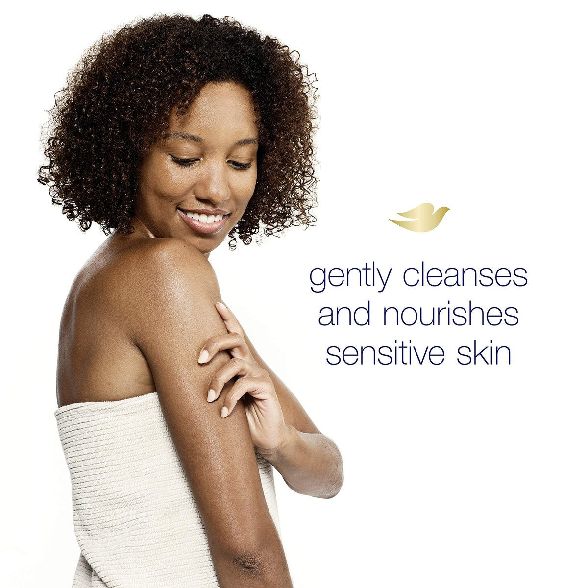 Dove Sensitive Skin Body Wash, Sulfate Free & Hypoallergenic, 22 Fl Oz (Pack of 4) – Gentle Moisturizing Cleanser for Dry Skin Avelisse