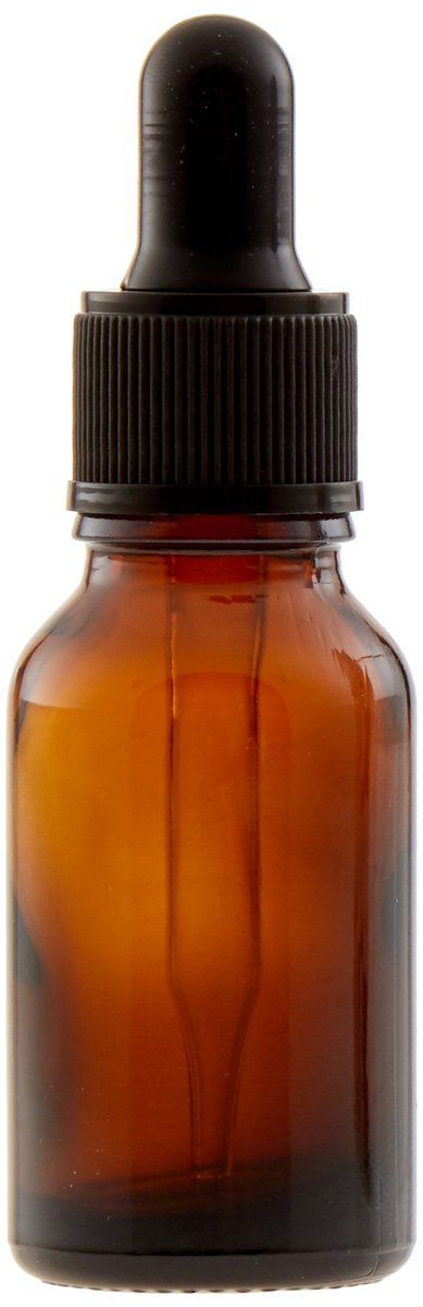 Vivaplex 24 Pack 15 ml (1/2 oz) Amber Glass Bottles with Glass Eye Droppers for Essential Oils Avelisse