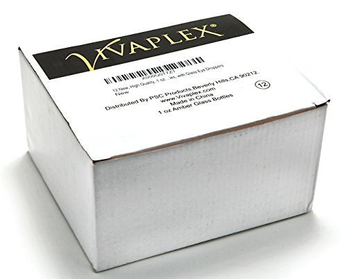 Vivaplex 12 Pack 1 oz Amber Glass Bottles with Glass Eye Droppers - Essential Oil Bottles, Tincture Bottles, and More - görsel 4