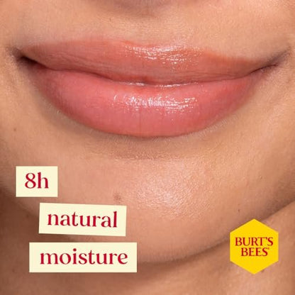 Burt's Bees 100% Natural Origin Tinted Lip Balm, Zinnia - Moisturizing Color with Shea Butter & Botanical Waxes