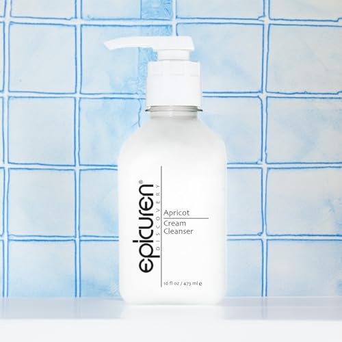 epicuren DISCOVERY Apricot Cream Cleanser™ 16 oz - Gentle Daily Face Wash - görsel 6