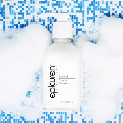 epicuren DISCOVERY Apricot Cream Cleanser™ 16 oz - Gentle Daily Face Wash - görsel 4