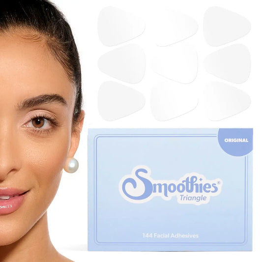 Smoothies Triangle Wrinkle Patches for Face – Targets Specific Wrinkles: The triangular shape is optimized for – Image 1
