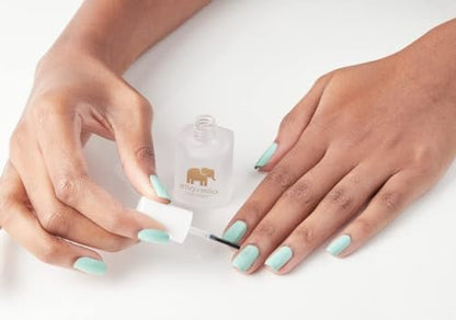 ella+mila Fast Dry Top Coat – Quick Dry Nail Polish Top Coat for High Shine & Long Lasting Wear – Clear Protective Layer
