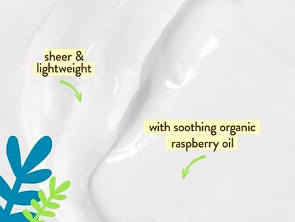 Babo Botanicals Daily Sheer Mineral Face Sunscreen SPF 40, Fragrance Free - 1.7 Fl Oz