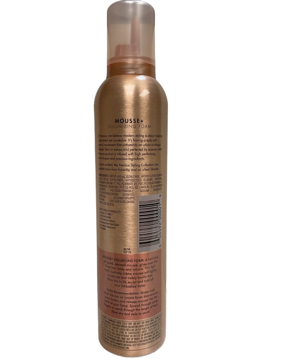 Nexxus Mousse Plus Volumizing Foam Medium Hold (10.6 oz) - 2 Pack Avelisse