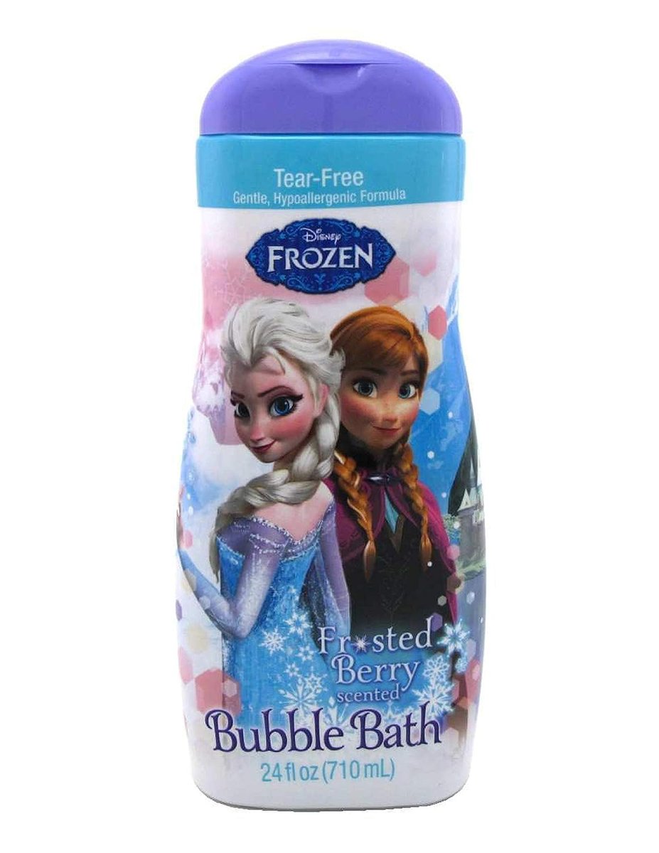 Disney Frozen Bubble Bath 24 Ounce (709ml) - Sparkling Fun for Kids - görsel 1