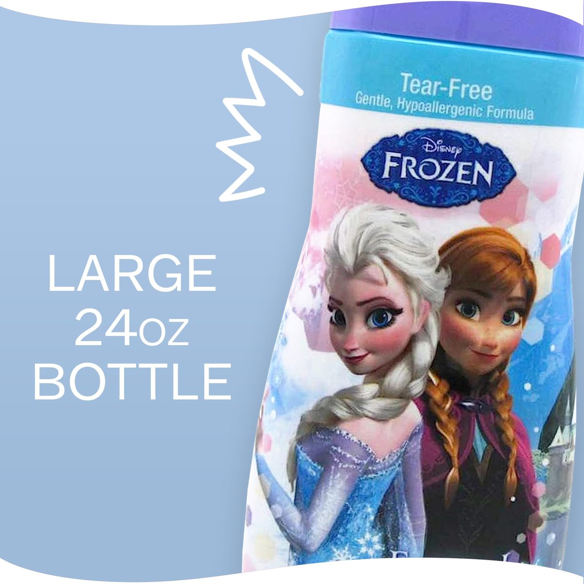 Disney Frozen Bubble Bath 24 Ounce (709ml) - Sparkling Fun for Kids - görsel 7