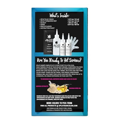 Splat 30 Wash Semi-Permanent Hair Color Kit - Ombre Ocean (1 Application)