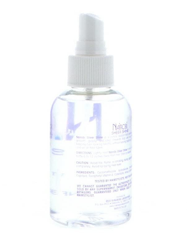 Nairobi Sheer Shine Enhancer Thermal Protectant - 4 oz Avelisse