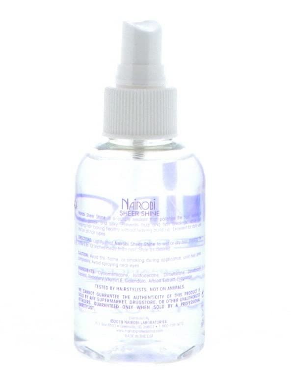 Nairobi Sheer Shine Enhancer Thermal Protectant - 4 oz Avelisse