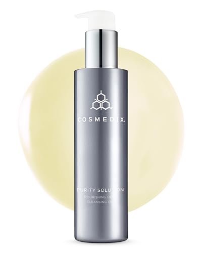 COSMEDIX Purity Solution Cleansing Oil – 2-in-1 Makeup Remover & Hydrating Facial Wash for Glowing Skin | 3.3 fl oz Avelisse
