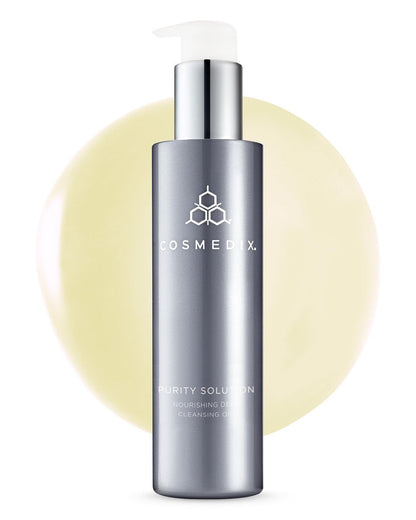 COSMEDIX Purity Solution Cleansing Oil – 2-in-1 Makeup Remover & Hydrating Facial Wash for Glowing Skin | 3.3 fl oz Avelisse