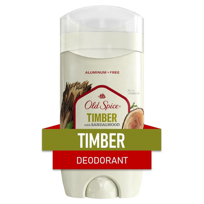 Old Spice Fresher Collection Invisible Solid Men's Deodorant, Timber, 3 oz