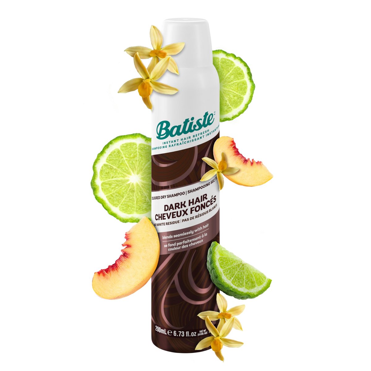 Batiste Dry Shampoo for Dark Hair, Divine Dark 6.73 oz - görsel 2