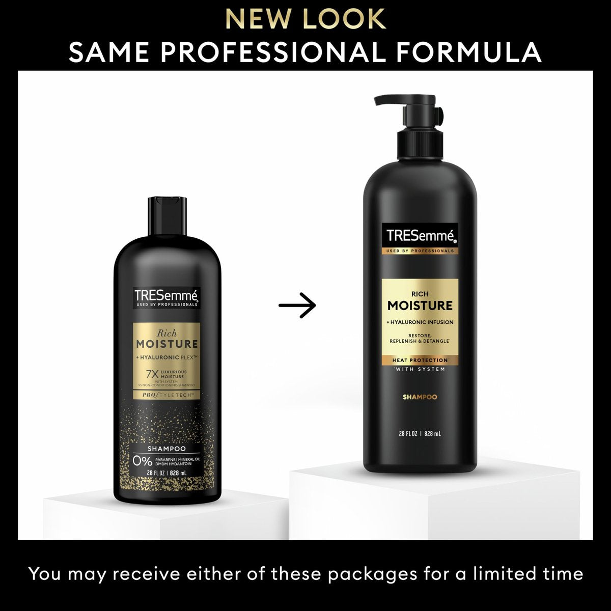TRESemmé Hydrating Shampoo Rich Moisture for Dry Hair - 28 Fl Oz - görsel 5
