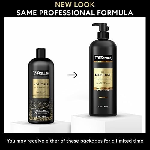 TRESemmé Hydrating Shampoo Rich Moisture for Dry Hair - 28 Fl Oz - görsel 6