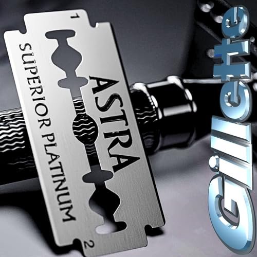 Astra Platinum Double Edge Safety Razor Blades – 50 Count (10 x 5) Premium Stainless Steel Blades - görsel 3