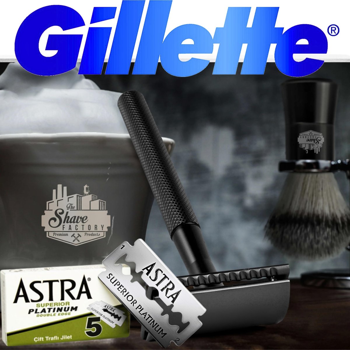 Astra Platinum Double Edge Safety Razor Blades – 50 Count (10 x 5) Premium Stainless Steel Blades - görsel 6