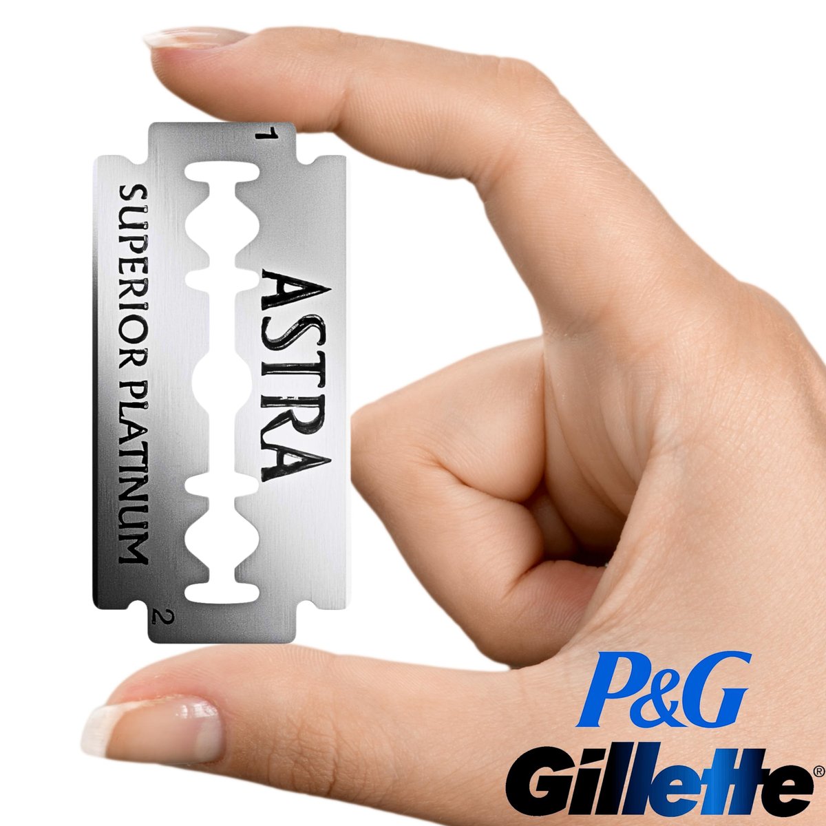 Astra Platinum Double Edge Safety Razor Blades – 50 Count (10 x 5) Premium Stainless Steel Blades - görsel 8