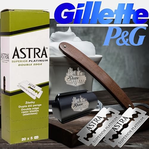 Astra Platinum Double Edge Safety Razor Blades – 50 Count (10 x 5) Premium Stainless Steel Blades - görsel 13