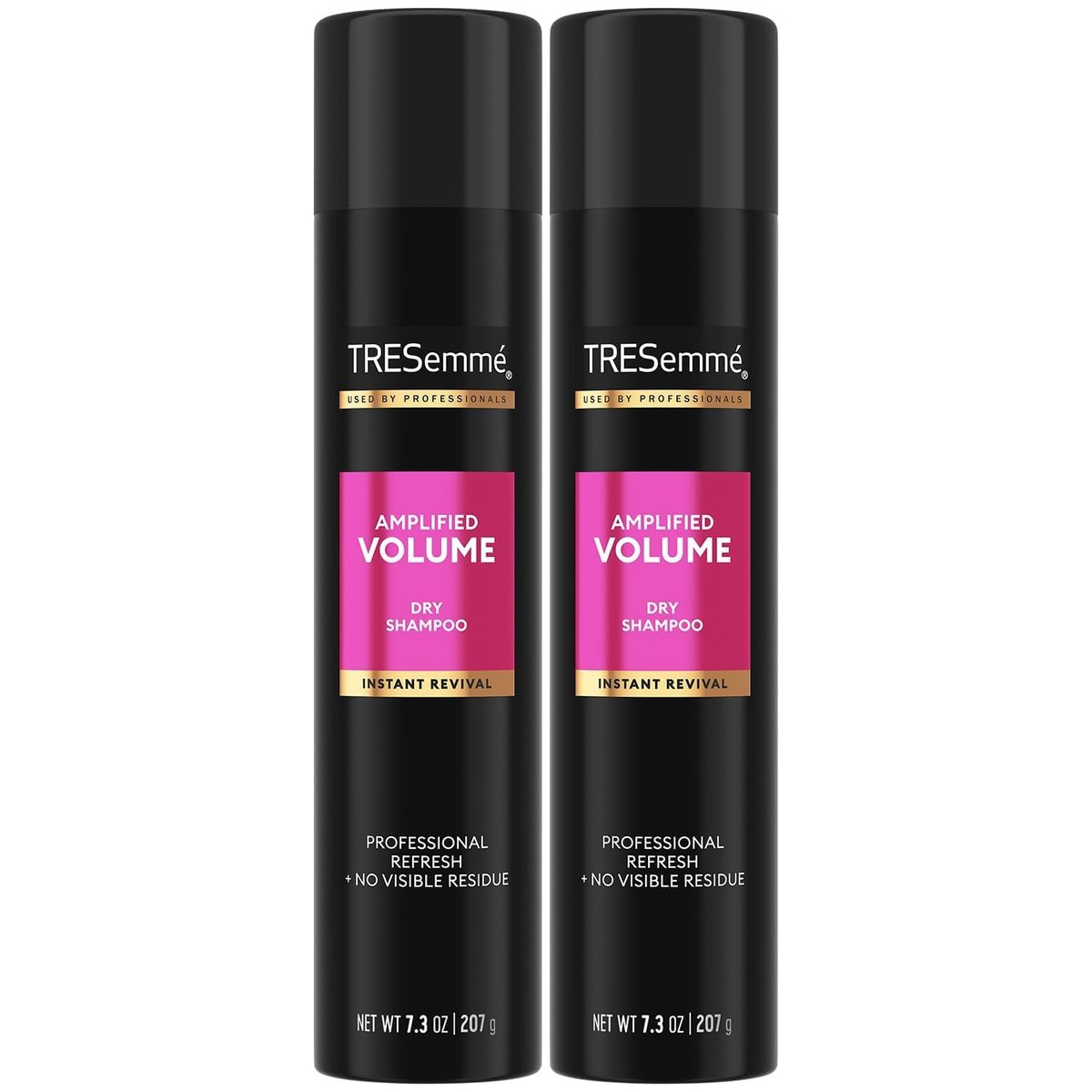 TRESemmé Dry Shampoo Spray, Volume Clean 2-Pack – Refreshes & Absorbs, Warm Petals, 7.3 Oz Each Avelisse
